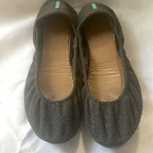 Fabric gray TIEKS